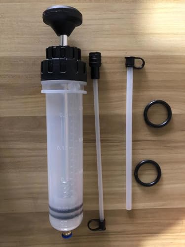 200cc Fluid Extractor, 2023 Version Oil Extractor Pump and Fill Pump, Upgrade Manual Fuel Suction & Filler, Fluid Oil Change Evacuator