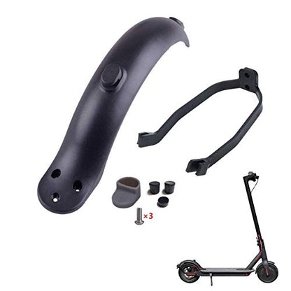 2 Pieces Rear Fender Mudguard Bracket Rear Fender Scooter Replacement Accessory Support for Xiaomi M365/ M365 Pro Scooter with Screws and Screw Caps …