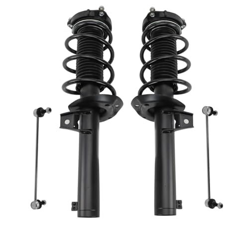 TRQ Front Suspension Kit Complete Strut & Coil Spring Assembly Sway Bar - style: PSA27849