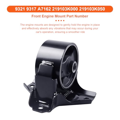 Engine Motor Mount Set & Trans Mount ,Replaces A7162 A7147 A7153 A7171 - size: Azera 07-08 3.3L/06-08 3.8L