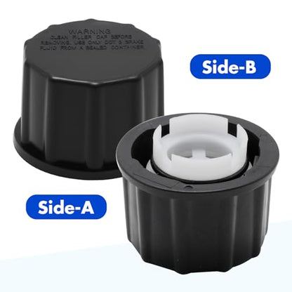 GJ6A4355 Brake Fluid Reservoir Cap, Replacement for Mazda 6 2003 2004 2005 2006 2007, Replaces GJ6A4355Y