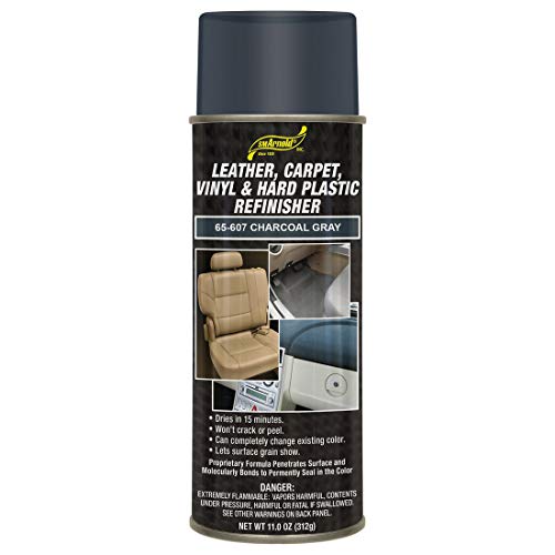 SM Arnold Refinishing Spray Paint for Interior Repair, Charcoal, 11 Oz - color: Charcoal Gray