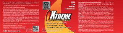 KBS Coatings 65208 Off-White Xtreme Temperature Coating - 8 fl. oz. - color: Off-White, size: 8 Fl Oz (Pack of 1)