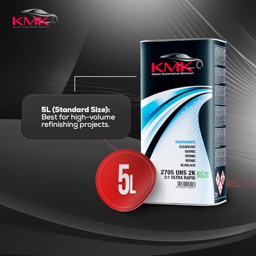 KMK UHS 2K Ultra Rapid Automotive Clearcoat 5 Liter