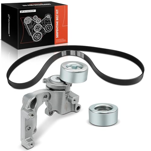 A-Premium Engine Serpentine Belt Drive Kit with Tensioner & Idler Pulley