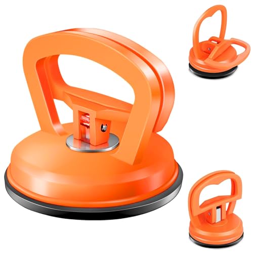 Dent Puller, 3PCS Car Dent Puller Kit, Heavy-Duty Suction Cup Dent Removal Tool, Auto Body Repair Set, Powerful Scratch-Free Dent Lifter for Cars, Trucks, Glass & Furniture