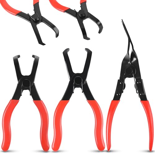 TOOLEAGUE Body Clip Pliers Set, 30° and 80° Push Pin,Panel Removal Pliers