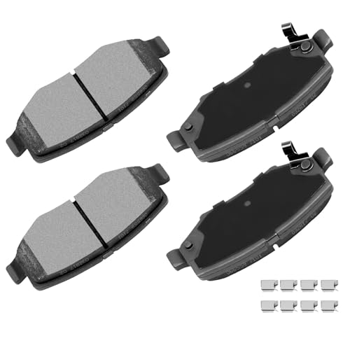 cciyu D1274 Rear Ceramic Disc Brake Pads Kit - size: Rear[D1274]