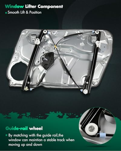 SCITOO Power Window Regulator Without Motor for Volkswagen for Passat - size: 740-368