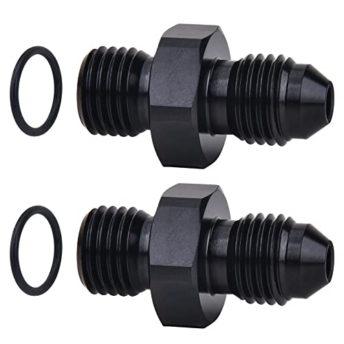 EVIL ENERGY 4AN Flare to AN4 ORB Male O-Ring 2PCS Fitting Adapter - size: 4AN ORB to 4AN