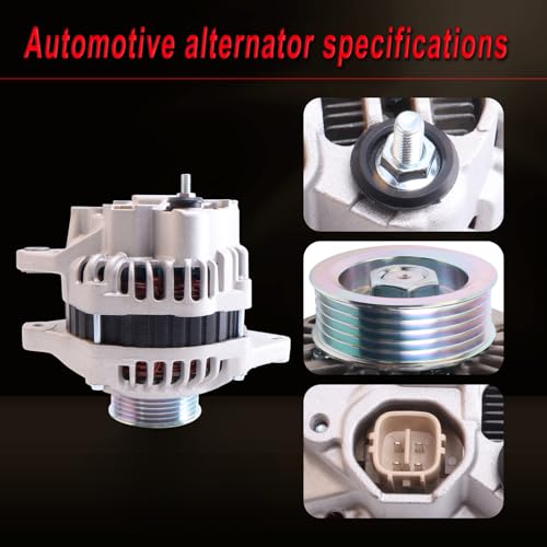 Alternator compatible with 2007-2008 Fit Base, Sport 1.5L - size: 2007-2008 Fit