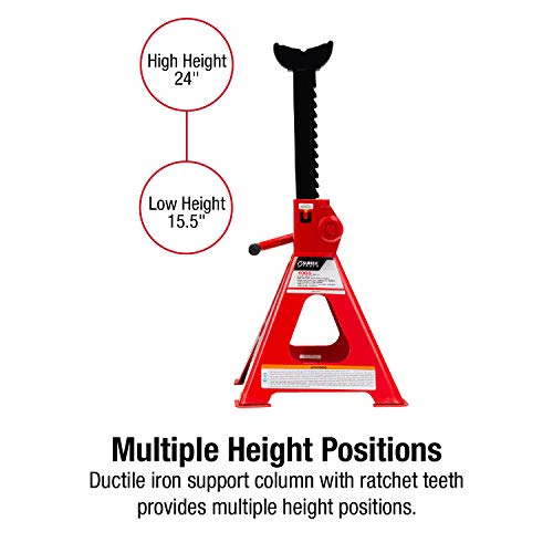 Sunex 1006A 6-Ton Jack Stand Pair