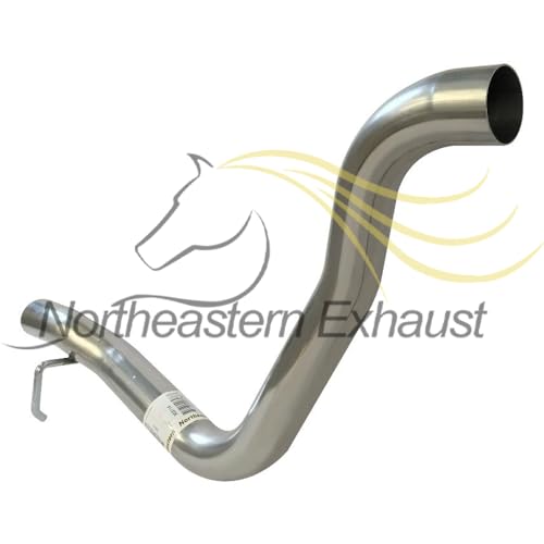 Northeastern Exhaust 409-Grade Stainless Steel Cat-Back Muffler System Compatible for 2005-2010 Chrysler 300 2.7L 3.5L, Free Clamps Included