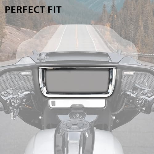Dashboards Inner Fairing Trim for Street Glide 2024-2026, Chrome