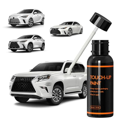 85 Eminent White Touch Up Paint for Lexus - color: 85 Eminent White