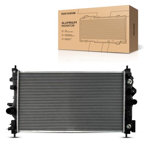 Torchbeam Automotive Vehicle Replacement Engine Radiator for 2011 2012 2013 Cruze 1.8L Transmission Oil Cooler Included 23.45mm CU13199 - size: 11-17 Chevy Cruze 1.4L 1.8L