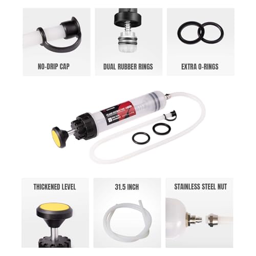 Thorstone 200cc Automotive Fluid Extractor Pump - size: 200cc(80cm hose)