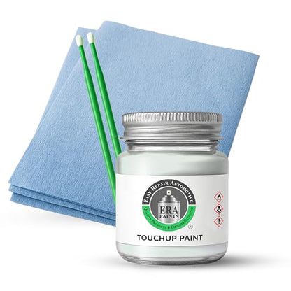 ERA Paints - 51E/548 - Aspen White for SUBARU Exact OEM Color Match Automotive Touch Up Paint for Cars - Scratch & Chip Repair for Metal & Plastic - Basic Kit - Made in USA - style: Jar - Basic Kit