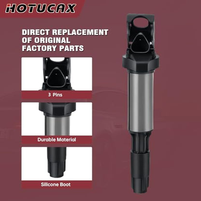 UF515 Ignition Coils & Spark Plugs Tune Up Kit, 6 Pack - size: UF515 & Spark Plugs