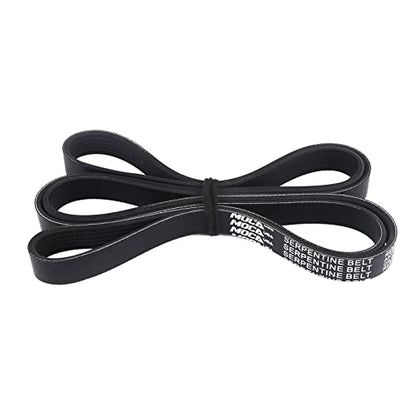 MOCA 6PK2170 Serpentine Belt Compatible with 10-11 for Chevrolet Camaro 6.2L & 02-05 for Ford Explorer 4.0L & 16-17 for GMC Canyon 2.8L & 06-11 for Mazda MX-5 Miata 2.0L - size: 6PK2170