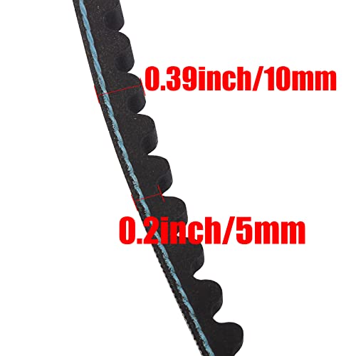 3Pcs 835 20 30 CVT Drive Belt for GY6 125cc - 150cc 232cc 152QMI 157QMJ 4-stroke Engines ATV Motorcycle Go Kart Scooter Pit Dirt Mini Bike Agility Baja Carter Coolster Diamo Hammerhead GTS 150