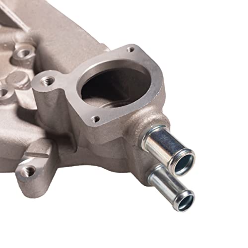 AUQDD AW5104 Water Pump Kit w/Gasket Fit For (Engine 4.8L/5.3L/6.0L) 04-06 Bu-ick Rainier 02-06 Cadillac Escalade Chevy Express Silverado Suburban 1500 Tahoe/GMC Envoy Savana Sierra 2500 Yukon - size: AW5104