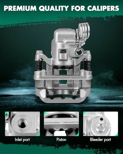 SCITOO - 18B4824A Rear Right Disc Brake Caliper Assembly w/Bracket For Ford - size: Rear Passenger[18B4824A]