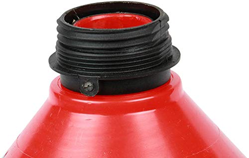 Wirthco Funnel King 4 Qt. Drum Funnel 32425 with 2" Threads & Lockable Lid - size: 4 Quart, style: With Lid