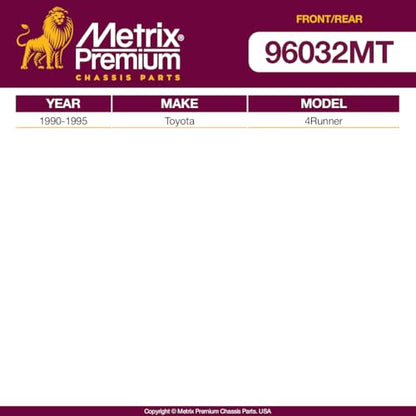 Metrix Premium Chassis Parts GDX Sway Bar End Link Kit Fits Toyota 4Runner - size: 96032MT