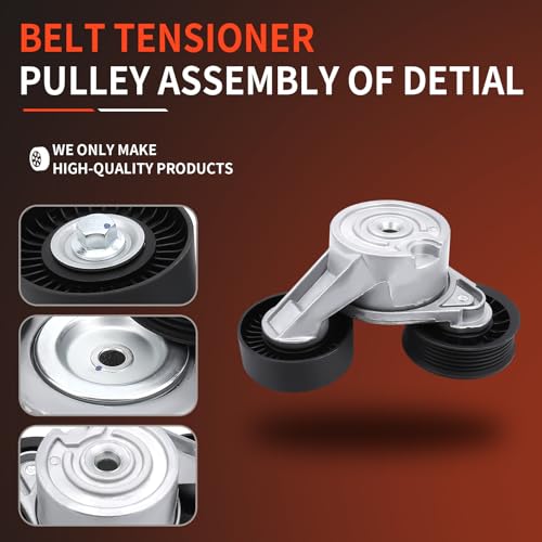 39120 Belt Tensioner Assembly w/2x Pulley for Dodge Ram 1500