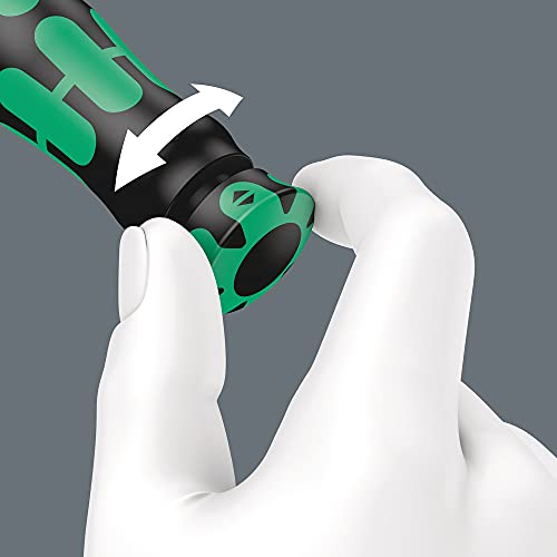 Wera 05075693001 Click-Torque Lock A 5 R/L Torque wrench, adjustable, Torque Lock function, square head insert (1/4"), clockwise/counterclockwise torque operation, 2.5-25 Nm, 1/4" x 2.5-25 Nm