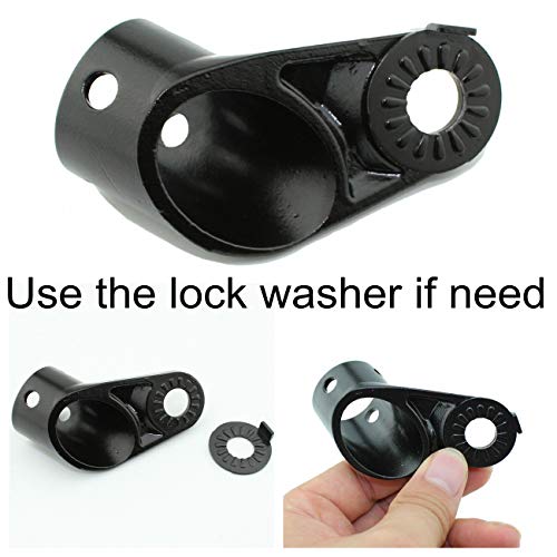Bike Trailer Hitch Coupler for Instep and Schwinn Bike Trailer for Kids/Dog Replacement Bicycle Trailer Attachment for Baby Bike Trailers - color: 2 Pack Coupler