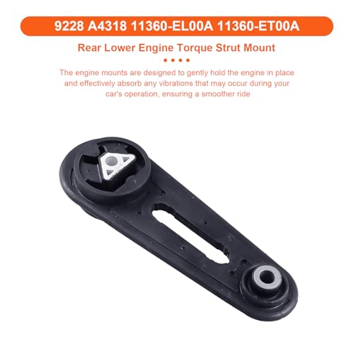 Engine Motor Mount Compatible with Nissan Sentra 07-12 L4 2.0L - size: Nissan Sentra 07-12 L4 2.0L