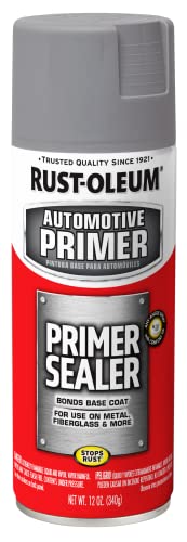 Rust-Oleum 249321 Automotive Primer Sealer Spray, 12 oz, Gray