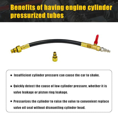 3mirrors Engine Air Valve Holder Pressure Pipe M10 M12 M14 M18