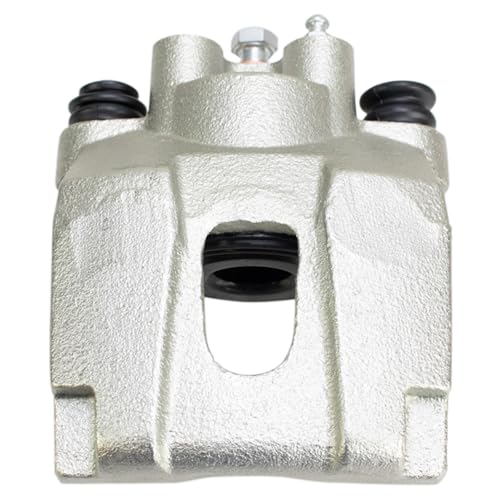 TRQ Rear Brake Pad and Rotor Set Ceramic Solid Rotors Calipers - style: BKA14471
