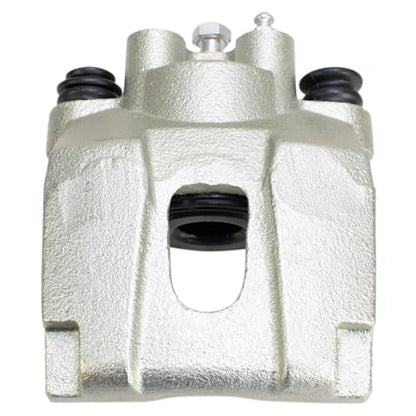 TRQ Rear Brake Pad and Rotor Set Ceramic Solid Rotors Calipers - style: BKA14471