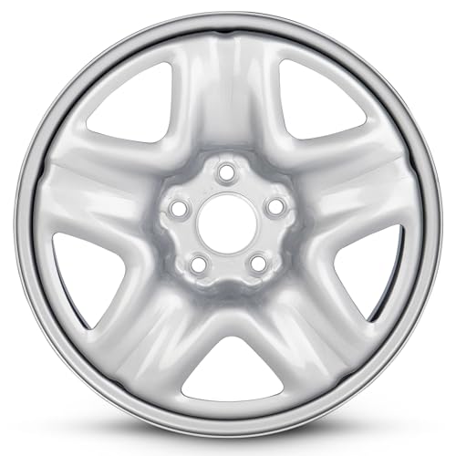 For 13-15 Honda Accord 07-11 CR-V 17 Inch Silver Steel Rim - OE Direct Replacement - Road Ready Car Wheel