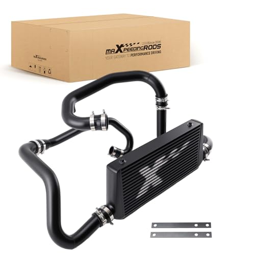 maXpeedingrods Front Mount Turbo Intercooler Kit with Intercooler Pipe for Subaru Impreza WRX GC8 1996-2000