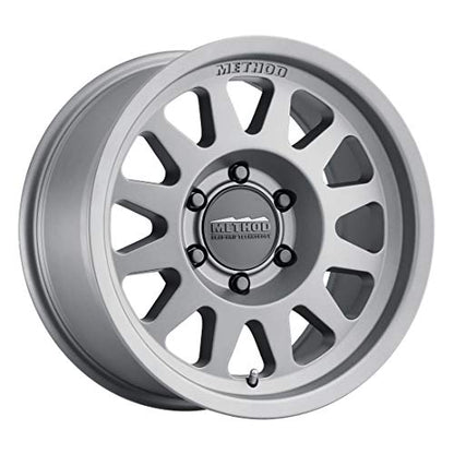 Method Race Wheels 704 Titanium 17x8.5" 6x5.5", 0mm offset 4.75" Backspace, MR70478560800 - color: Titanium, size: 17x8.5 inches, 6x5.5, 0/4.75"