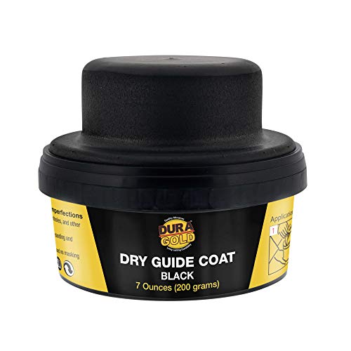 Dura-Gold Premium Black Dry Guide Coat Kit, 7 Ounces (200 Grams) - Powder - color: Black