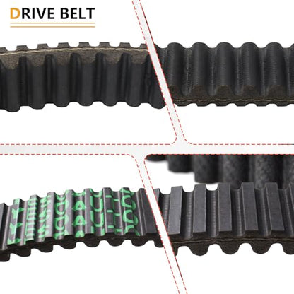 CVT Drive Belt for Polaris ATP 500 04-05 / Diesel 455 99-00 / Magnum 325 500 99-02 / Magnum 425 1988 / Magnum 330 2004 / Big Boss 500 1998 Replaces 3211069 3211095