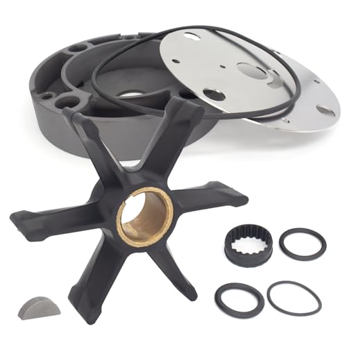 983218 Sterndrive Sea Water Pump Impeller Kit for OMC Stringer Boat Engine - size: Stringer 1962-1985 w/ Housing