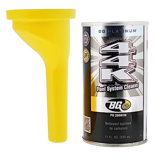 3 Pack Bg 44k Fuel System Cleaner w/ Bg Funnel - 3 Cans