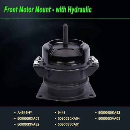 Set of 5 Engine Motor Mount Compatible with 1999-2004 Odyssey 3.5L - size: 1999-2004 Odyssey 3.5L V6