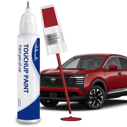 Red Alert/Scarlet Red A20 Touch Up Paint for Nissan OEM Color Match - style: Scarlet Red(A20)