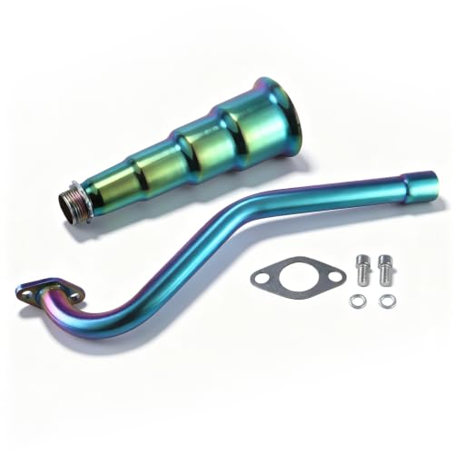 5 Stage Exhaust tip Central long Exhaust Pipe For Predator 79cc 98cc 3HP Coleman CT100U Mini bike FRP GMB100 Mini bike Colorful