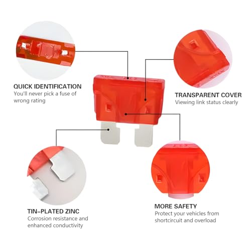 Mandark 306PCS 2-35 Amp Standard Mini and Low-Profile Blade Fuse Kit - color: 306PCS