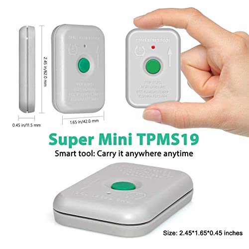 TPMS19 TPMS Reset Tool Sensor Relearn Reset Tool for Ford Lincoln Tire Pressure Monitor System Sensor Programming Training Activation Tool TPMS Trigger Tool Tire Sensors Reset Tool