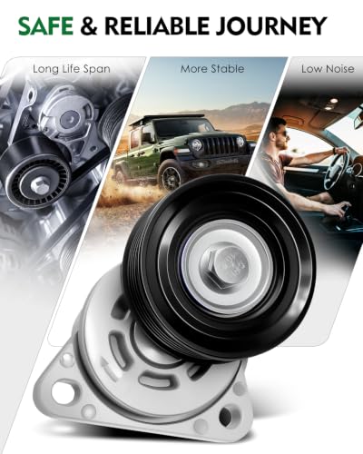 Belt Tensioner Assembly with Pulley for:-Mazda 3 2010-2013 - size: 39074